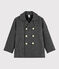 Caban in drap di lana ragazzo grigio CITY CHINE