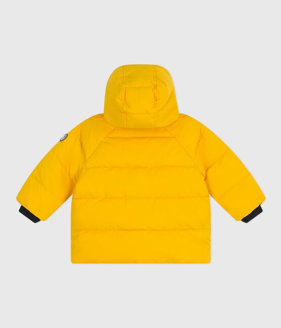 Piumino tinta unita neonato giallo JAUNE