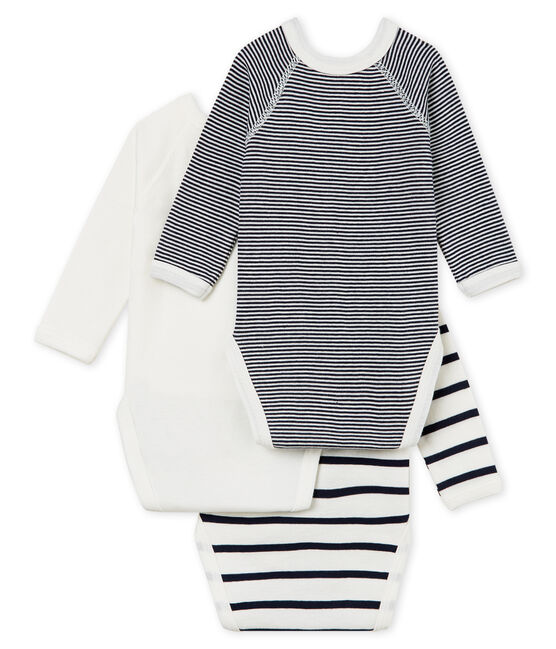 Trio body nascita bebè unisex variante 1