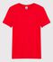 T-shirt L'ICONIQUE girocollo in cotone donna rosso PEPS