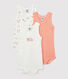 Confezione da 3 body con spalline bebé
