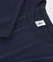 T-shirt L'ICONIQUE girocollo in cotone donna blu SMOKING