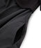 Abito bi-materiale a maniche lunghe donna nero NOIR