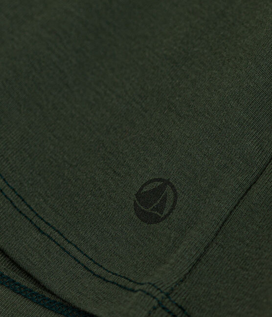 T-shirt L'ICONIQUE cocotte in cotone Donna verde AVORIAZ