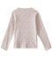 Cardigan bambina stampato bianco MARSHMALLOW/bianco MULTICO