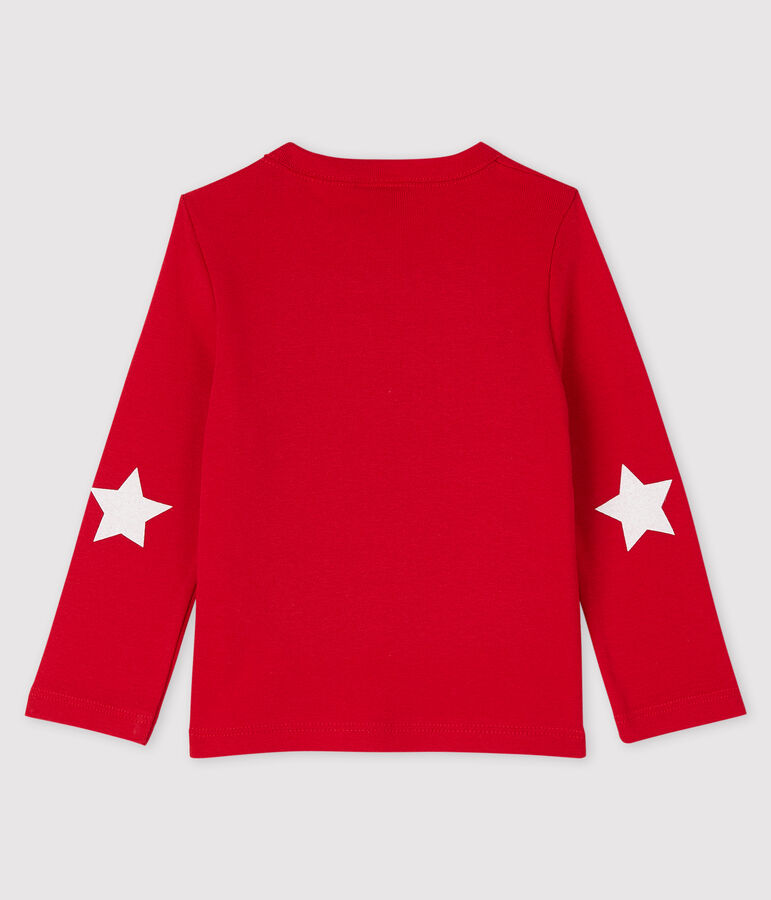 T-shirt beb&egrave; maschio rosso