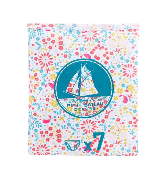 Pochette a sorpresa contenente 7 culotte per bambina variante 1