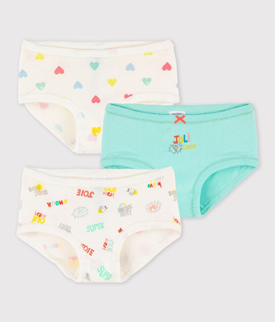 Trio slip bambina variante 1