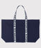 Borsa shopping blu SMOKING