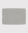 Snood in maglia foderata in pile bambino grigio CHATON CHINE