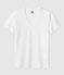 T-shirt LE DROIT in cotone con scollo a V Donna bianco ECUME