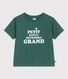 T-shirt a maniche corte con stampa bambino