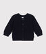 Cardigan in tricot di cotone bebè