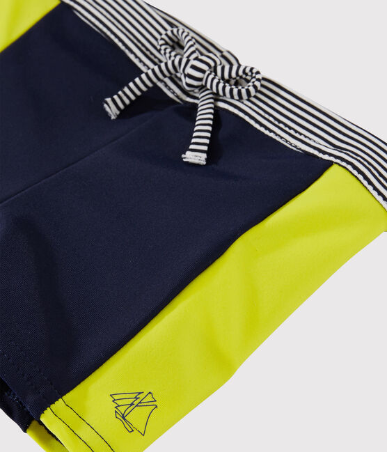Shorts mare ecoresponsabili bimbo blu SMOKING/giallo JAUNE