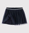Gonna in tulle bambina blu SMOKING