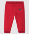 Pantalone bebè maschio in velluto rosso TERKUIT