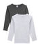 Lotto di 2 t-shirts a maniche lunghe per bambino variante 1