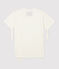 T-shirt Donna/Uomo Christoph Rumpf x Petit Bateau bianco MARSHMALLOW