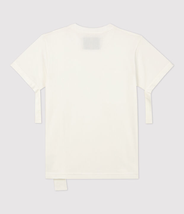 T-shirt Donna/Uomo Christoph Rumpf x Petit Bateau bianco