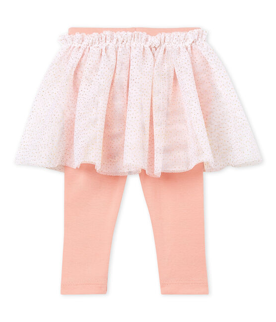 Gonna legging bambina bianco MARSHMALLOW CN