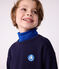 T-shirt a maniche lunghe in cotone tinta unita bambino SOIR