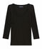 T-shirt maniche 3/4 donna nero NOIR