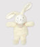 Doudou coniglio musicale: un regalo di nascita perfetto! bianco MARSHMALLOW