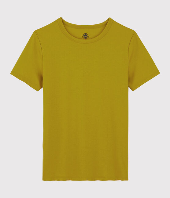 T-shirt in cotone Sea Island donna verde BAMBOO