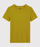 T-shirt in cotone Sea Island donna verde BAMBOO