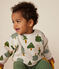 Maglia in tessuto felpato neonato beige MONTELIMAR/bianco MULTICO