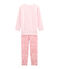 Pigiama per bambina rosa VIENNE/bianco MULTICO
