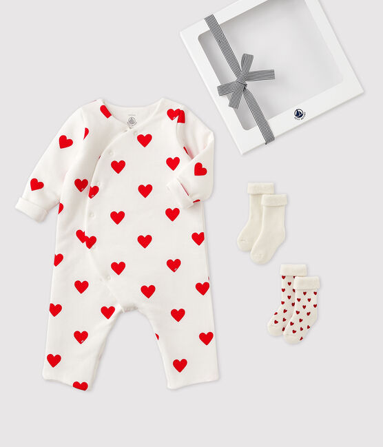 Cofanetto regalo nascita cuore variante 1