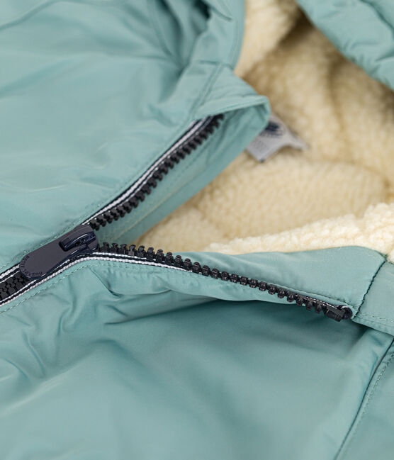 Parka bambina verde PAUL