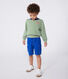 Pullover in cotone a righe bambino