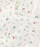 Body incrociati a maniche lunghe in cotone neonato bianco MARSHMALLOW/bianco MULTICO