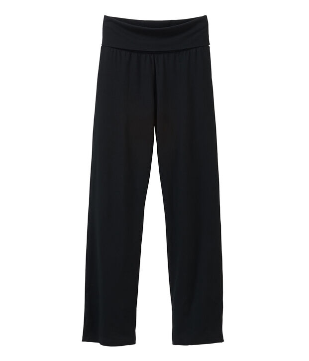 Pantalone donna in maglia nero
