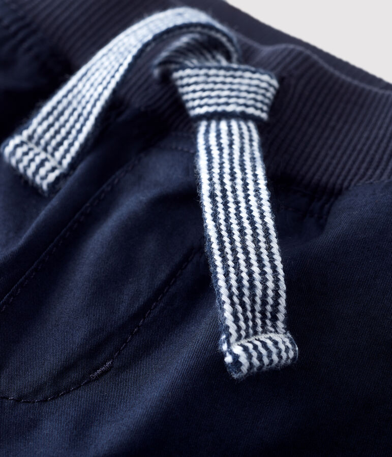 Bermuda in serge di cotone bambino blu SMOKING