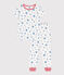 Pigiama in cotone con stelle stampate bambino bianco MARSHMALLOW/blu ALASKA