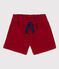 Short bambina in velluto a costine STOP