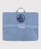 Giacca antivento in poliestere riciclato bambino blu SURF/bianco MARSHMALLOW
