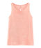 Canottiera donna in lino cangiante rosa ROSAKO/rosa COPPER