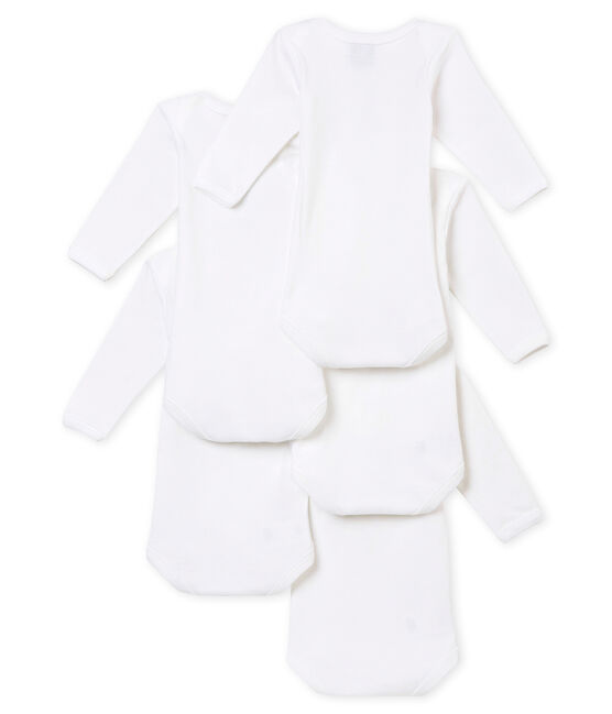 Lotto di 5 bodies a maniche lunghe per bebé unisex variante 1