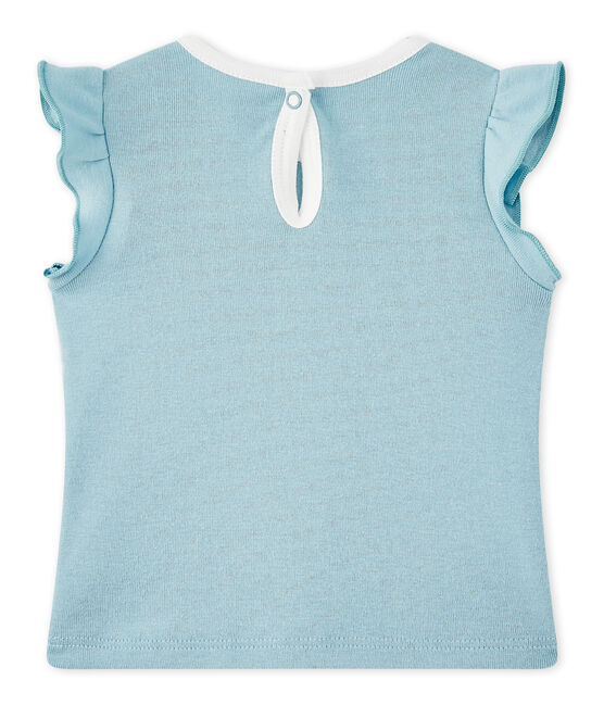 T-shirt bebé bambina blu MIMI