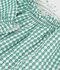 Blusa a maniche lunghe in cotone con stampa bambina verde/bianco