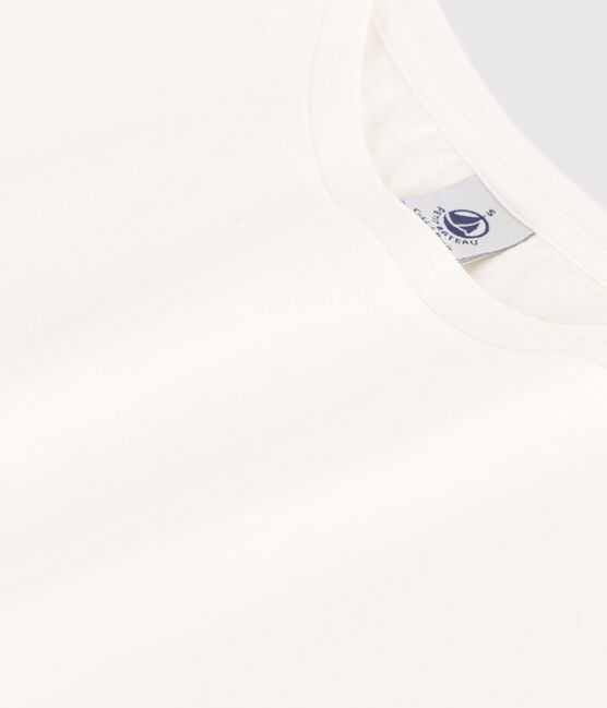 T-shirt LE BOXY in cotone donna bianco MARSHMALLOW