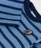 Maglia a righe in cotone spesso neonato blu BEACH/ MEDIEVAL