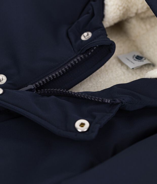 Parka tinta unita lunghezza midi neonato SMOKING