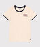 T-shirt LE DROIT Parigi in cotone donna ecru AVALANCHE