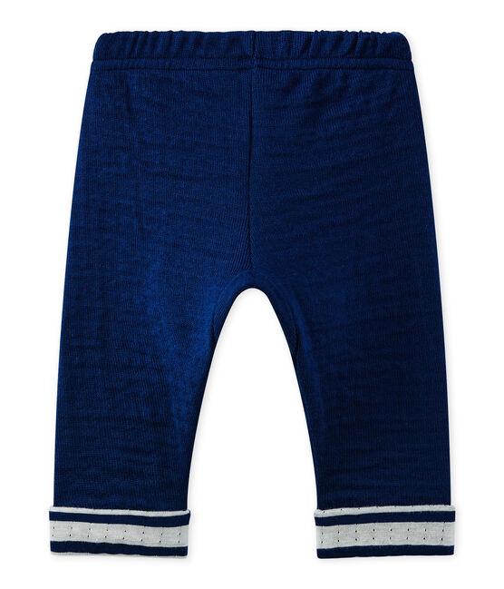 Pantalone bebé bambino blu Medieval