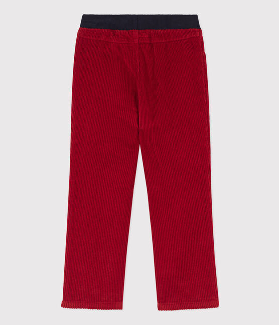 Pantaloni regular bambino in velluto a coste STOP